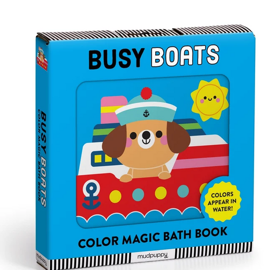 BUSY BOATS COLOR MAGIC BATH BOOK
