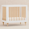 BABYLETTO LOLLY 4-IN-1 CONVERTIBLE MINI CRIB WITH TODDLER BED CONVERSION KIT