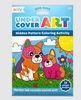 UNDERCOVER ART HIDDEN PATTERNS COLORING ACTIVITY- DOG DAYS
