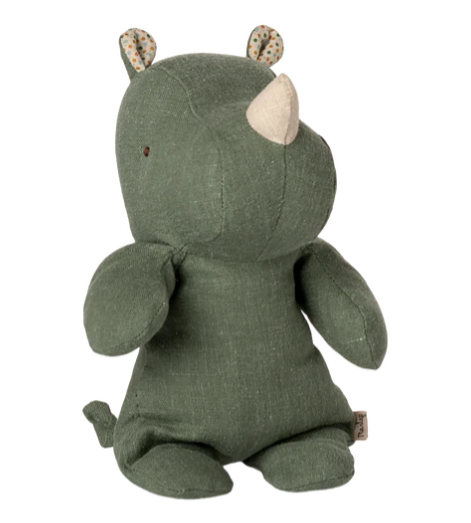 SAFARI FRIENDS, RHINO, SMALL SAGE