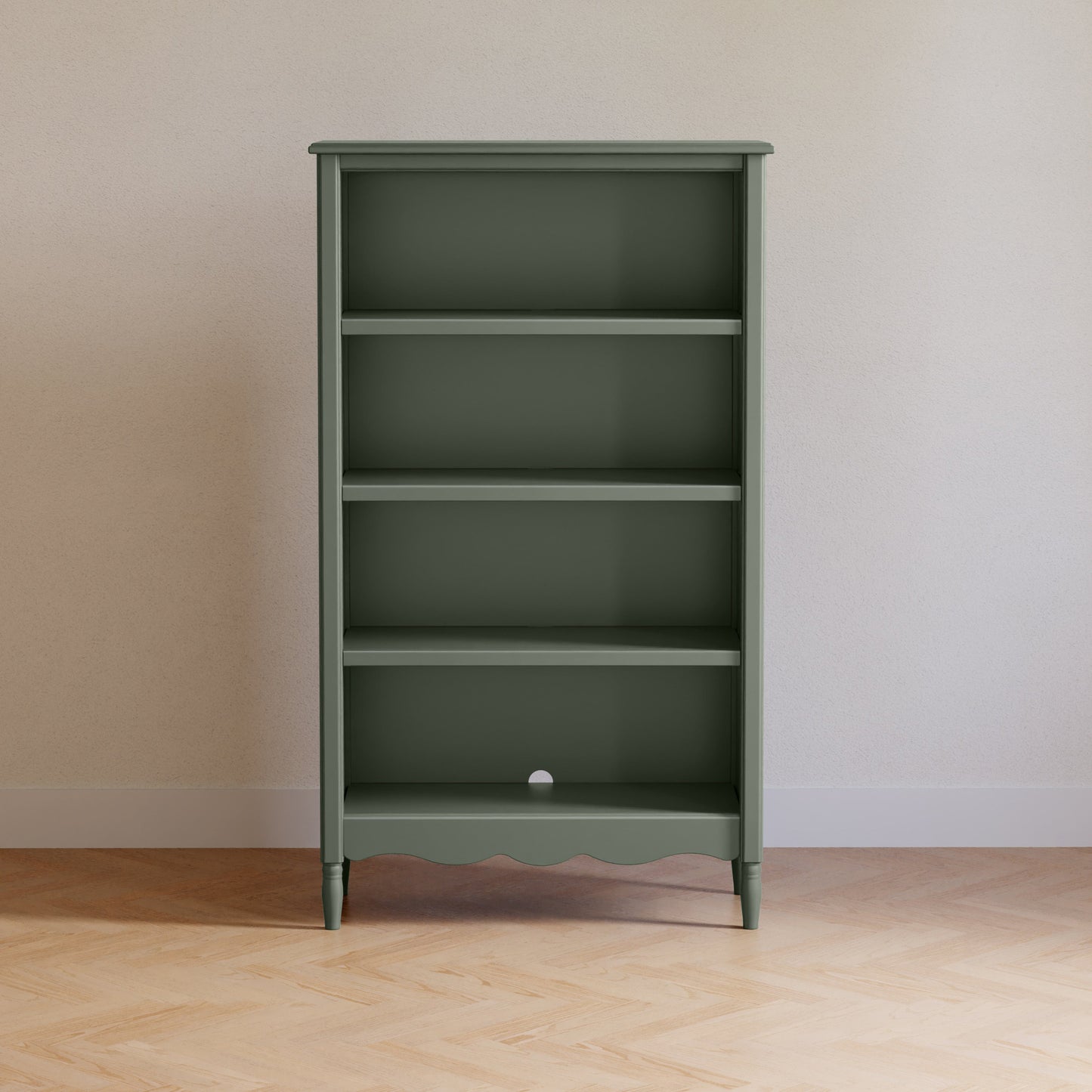 Liberty Assembled Bookcase in Warm White