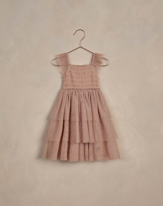 NORALEE VALENTINA DRESS DUSTY ROSE