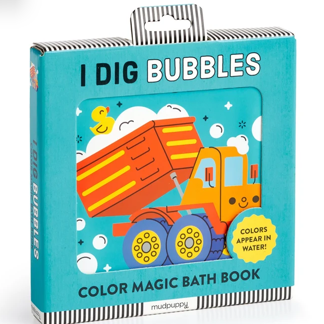 I DIG BUBBLES COLOR MAGIC BATH BOOK