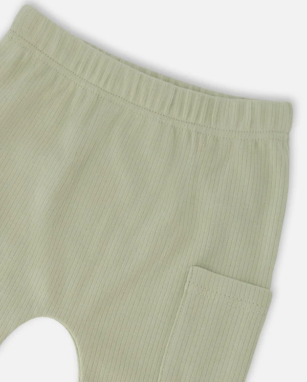 DEUX PAR DEUX T-SHIRT AND PANT SET ZEBRA JUNGLE