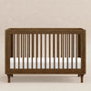 Lolly 3-in-1 Convertible Crib w/Toddler Bed Conversion in Crimson/Natural