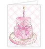 PINK 1ST BIRTHDAY CAKE