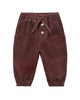 QUINCY MAE LUCA PANT BLACK CHERRY