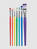 LIL' PAINT BRUSH SET - SET OF 7