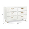 NAMESAKE TANNER 6-DRAWER DRESSER WARM WHITE