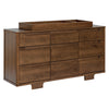 Yuzu 9-Drawer Dresser, Assembled in Natural Walnut