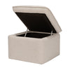 BABYLETTO CALI STORAGE OTTOMAN IN ECO-PERFORMANCE FABRIC | WATER REPELLENT & STAIN RESISTANT
