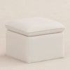 BABYLETTO CALI STORAGE OTTOMAN IN ECO-PERFORMANCE FABRIC | WATER REPELLENT & STAIN RESISTANT