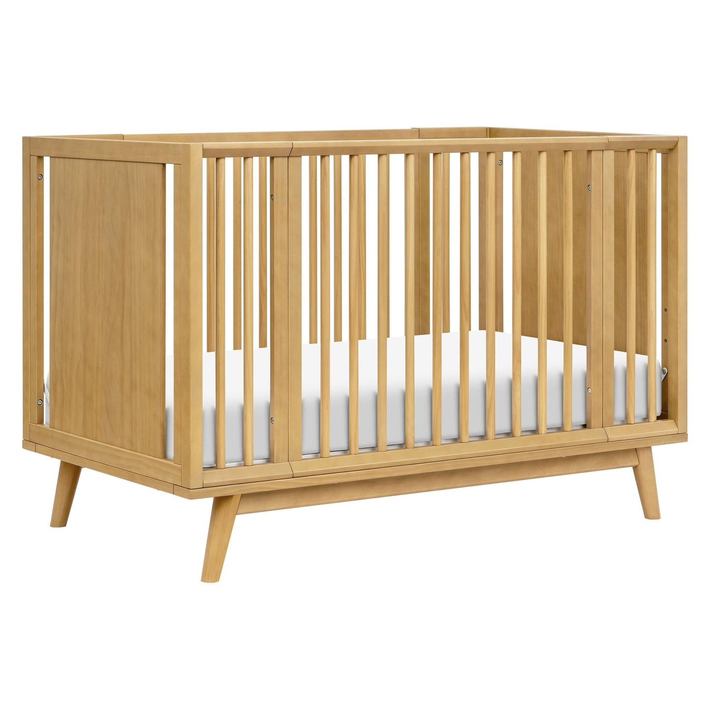 BABYLETTO PALMA 8-IN-1 CONVERTIBLE ALL-STAGES CRIB WITH BASSINET & TODDLER BED KIT