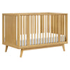 BABYLETTO PALMA 8-IN-1 CONVERTIBLE ALL-STAGES CRIB WITH BASSINET & TODDLER BED KIT
