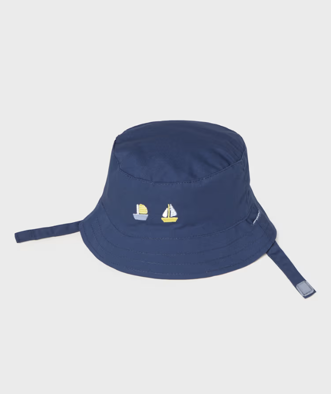 MAYORAL REVERSIBLE BUCKET HAT- NAVY