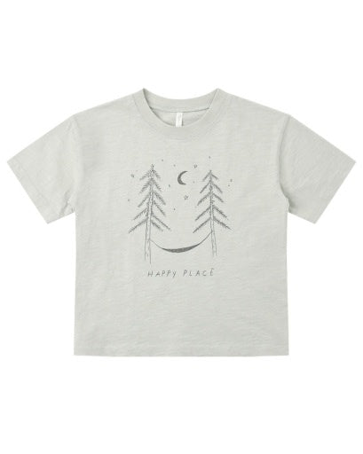RYLEE & CRU RELAXED TEE HAPPY PLACE