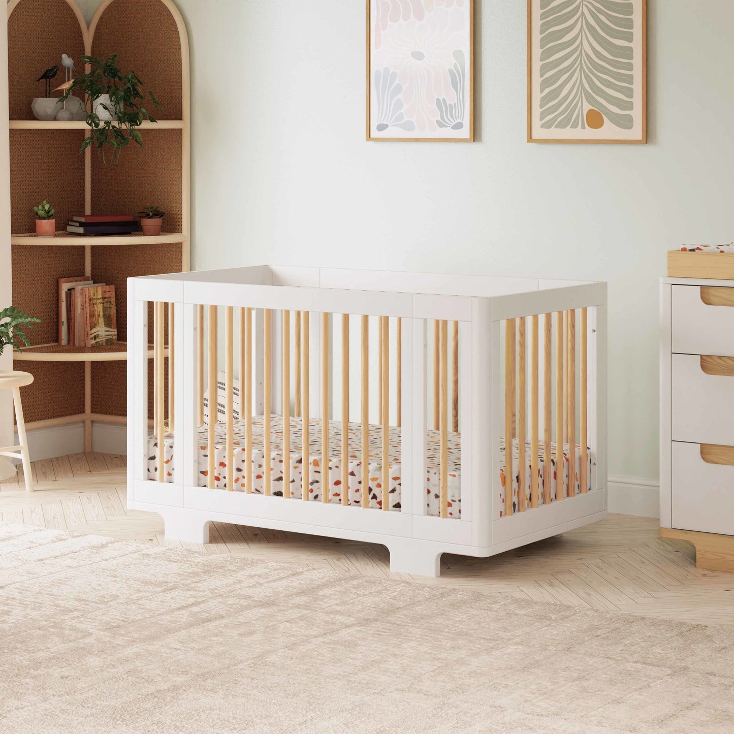 BABYLETTO YUZU 8-IN-1 CONVERTIBLE CRIB WITH ALL-STAGES CONVERSION KITS