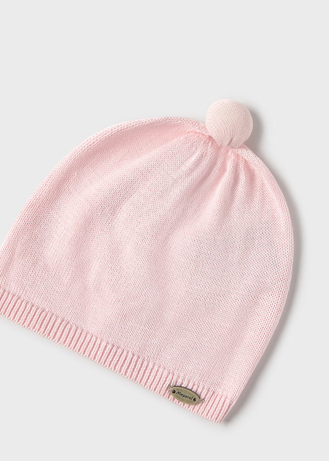 MAYORAL HAT NEWBORN  - PINK