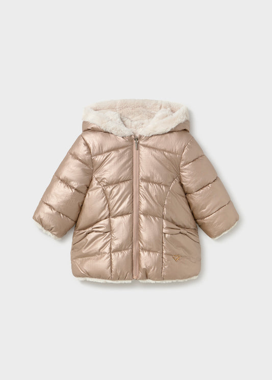 MAYORAL REVERSIBLE FAUX FUR JACKET