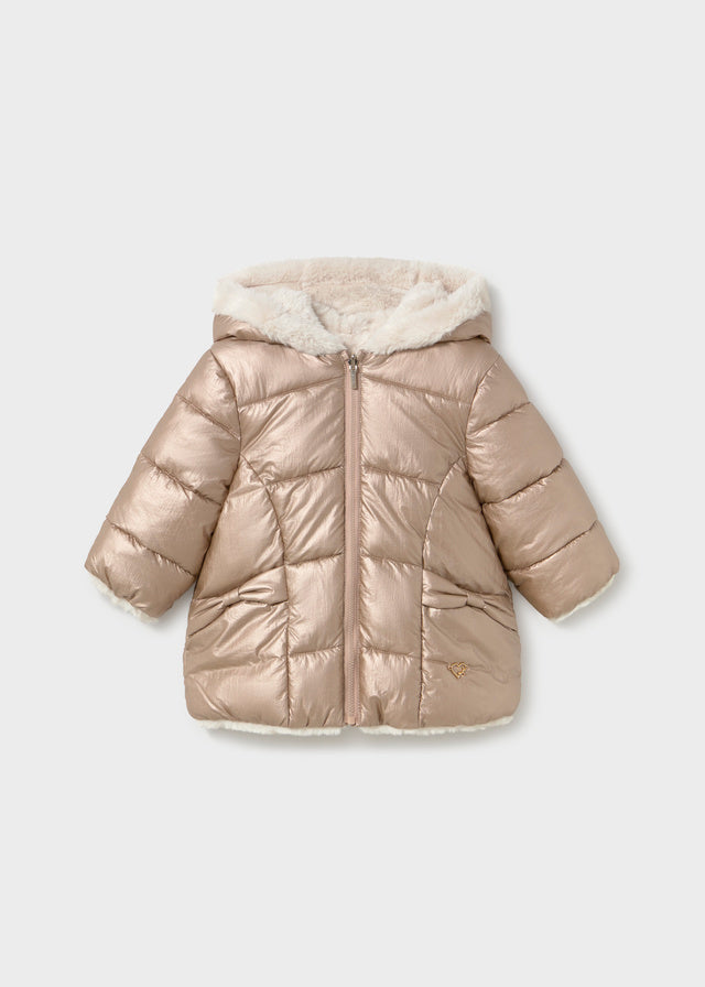 MAYORAL REVERSIBLE FAUX FUR JACKET