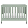 Maki Full-Size Folding Crib w/ Toddler Bed Conversion Kit in Honey