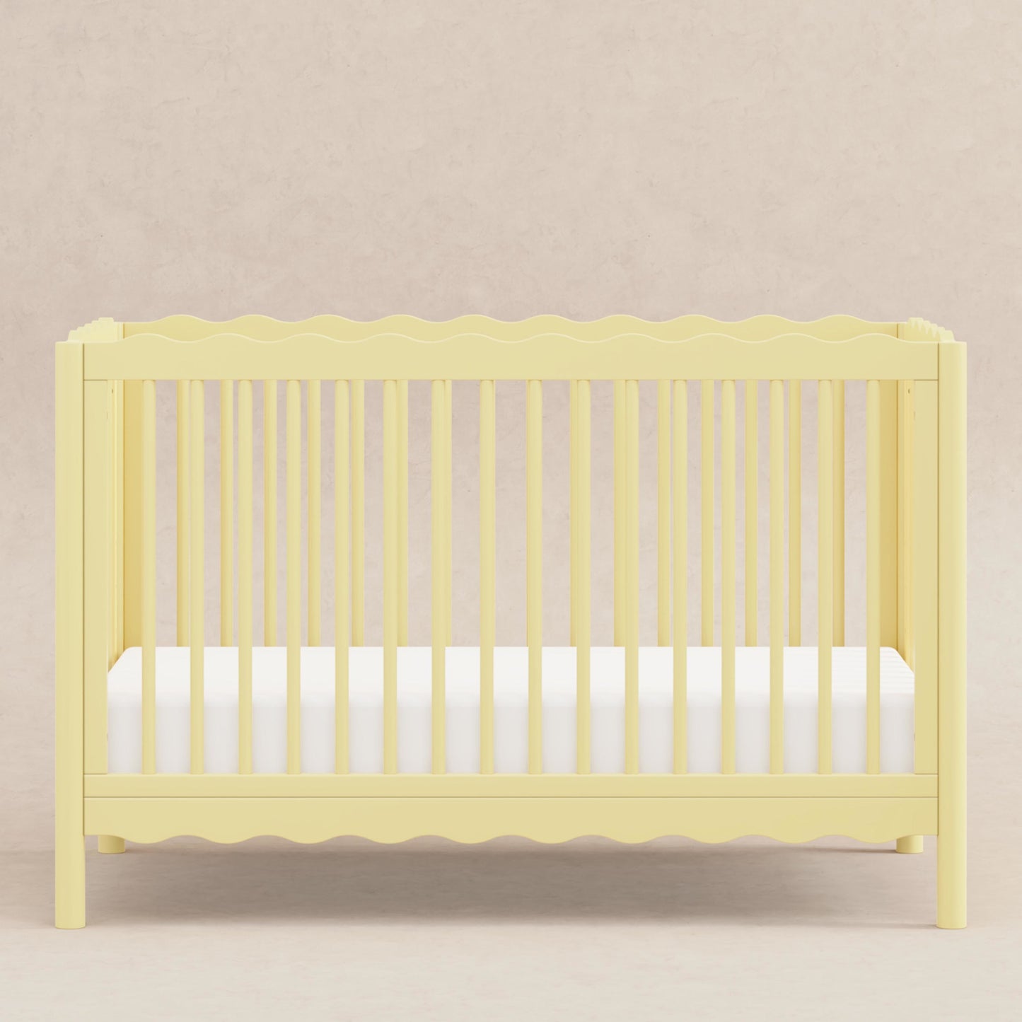 BABYLETTO SWELL 4-IN-1 CONVERTIBLE CRIB WITH TODDLER BED CONVERSION KIT