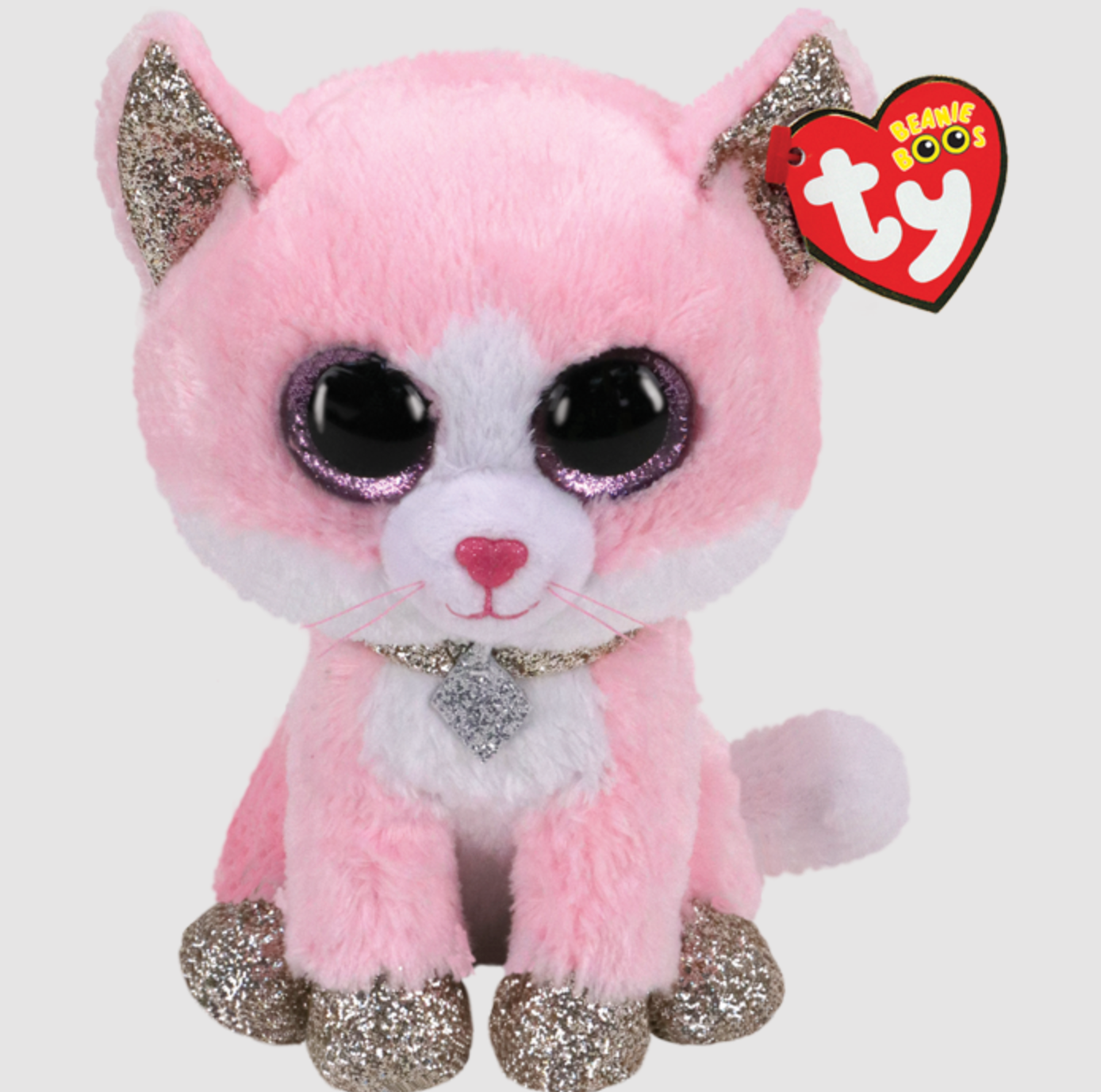 TY FIONA PINK CAT REG