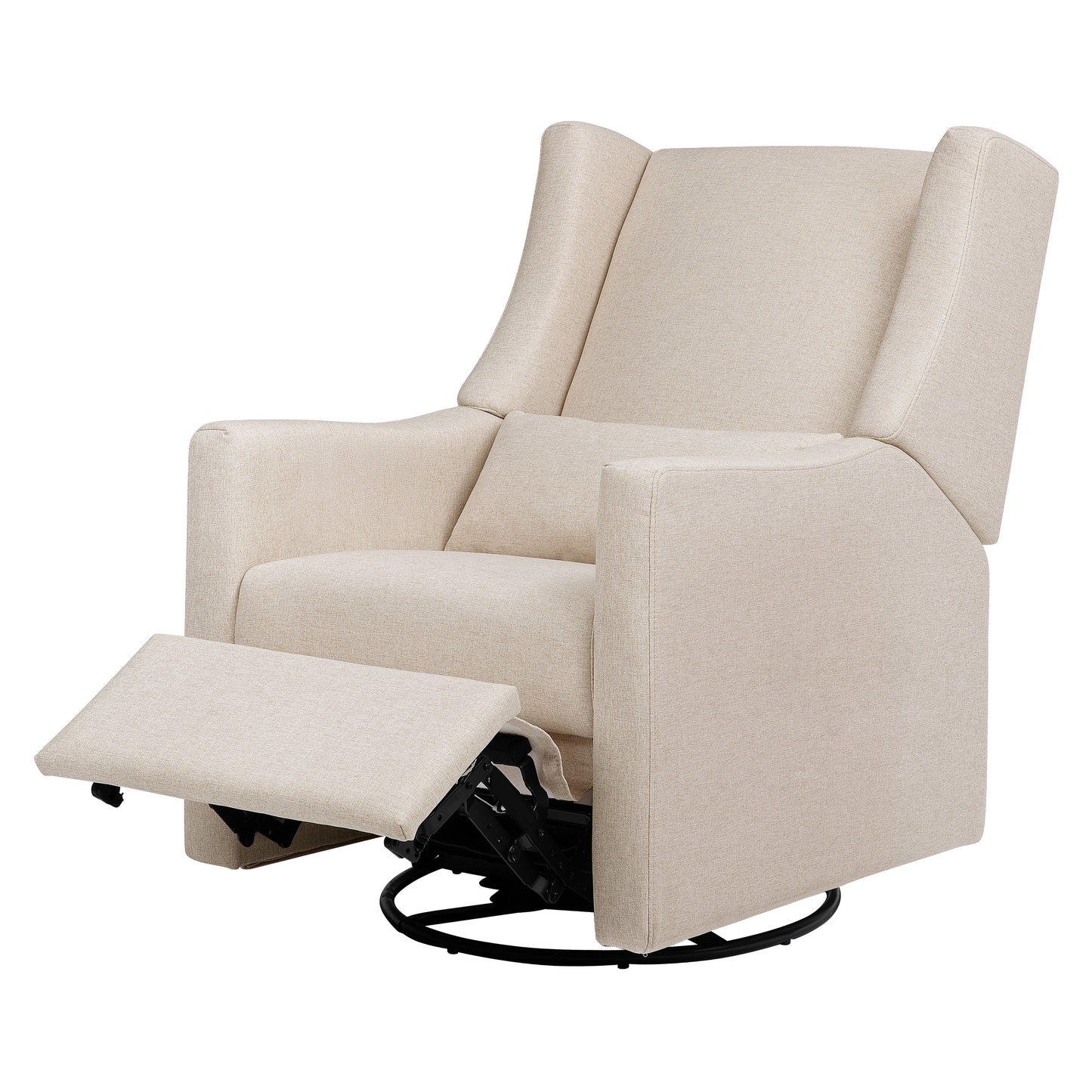 Kiwi Recliner and Swivel Glider in Performance Ivory Boucle