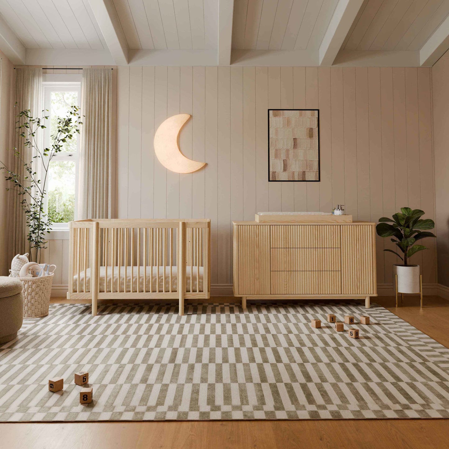 BABYLETTO POGO 8-IN-1 CONVERTIBLE CRIB WITH ALL-STAGES CONVERSION KITS