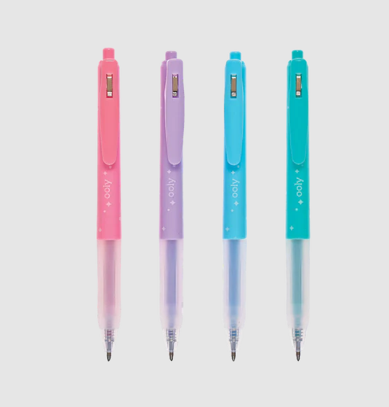 OH MY GLITTER! GEL PENS - SET OF 4