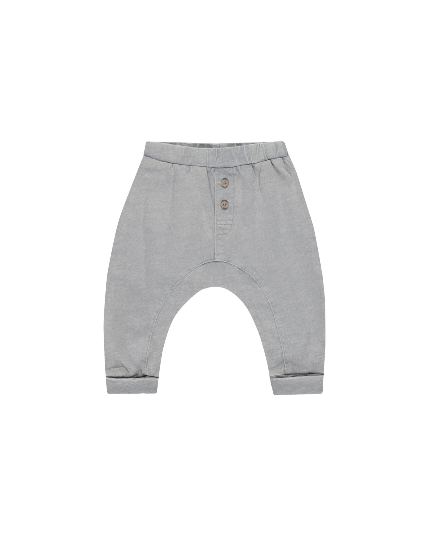 RYLEE AND CRU BABY CRU PANT DUSTY BLUE