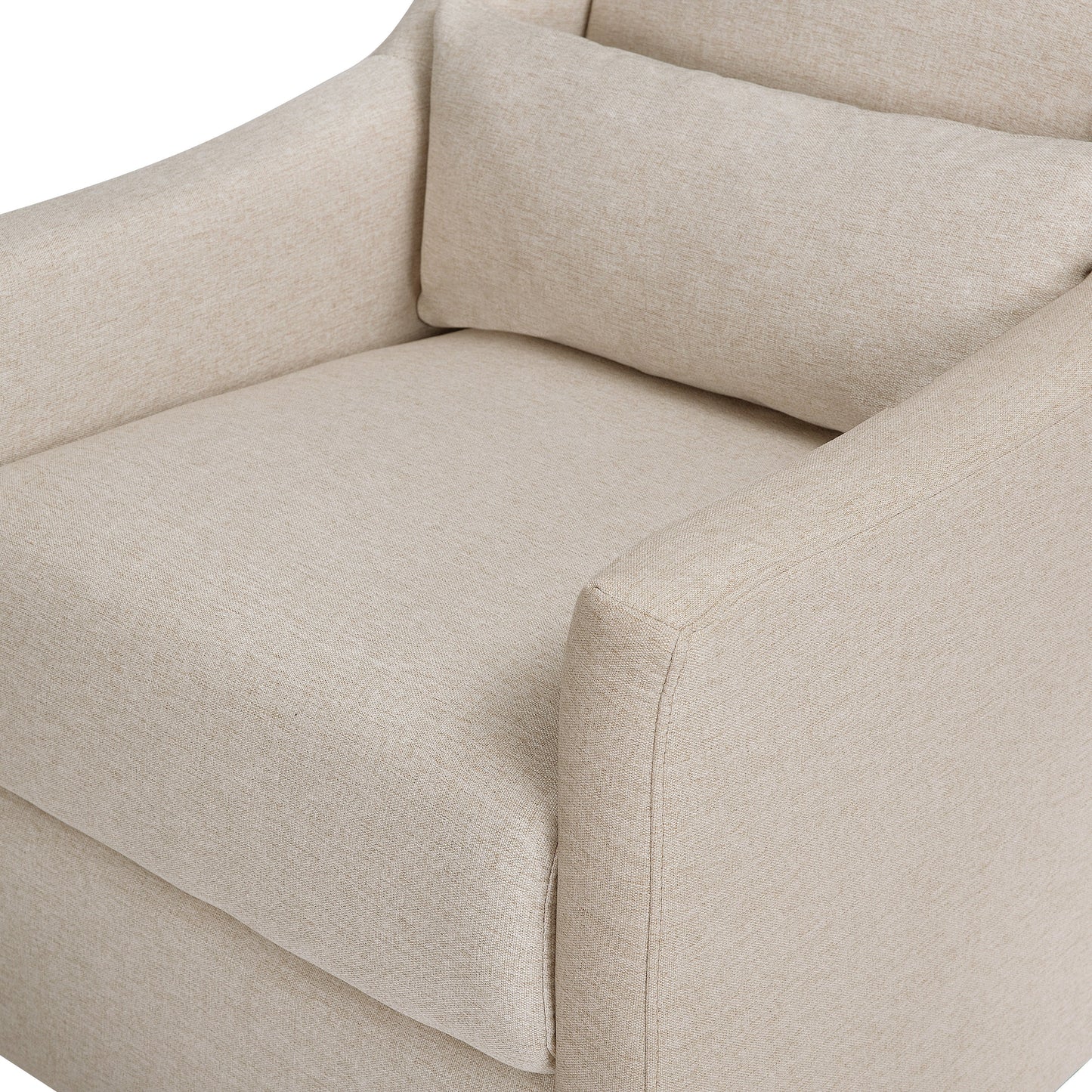 BABYLETTO TOCO SWIVEL GLIDER AND OTTOMAN IN ECO-PERFORMANCE FABRIC | WATER REPELLENT & STAIN RESISTANT