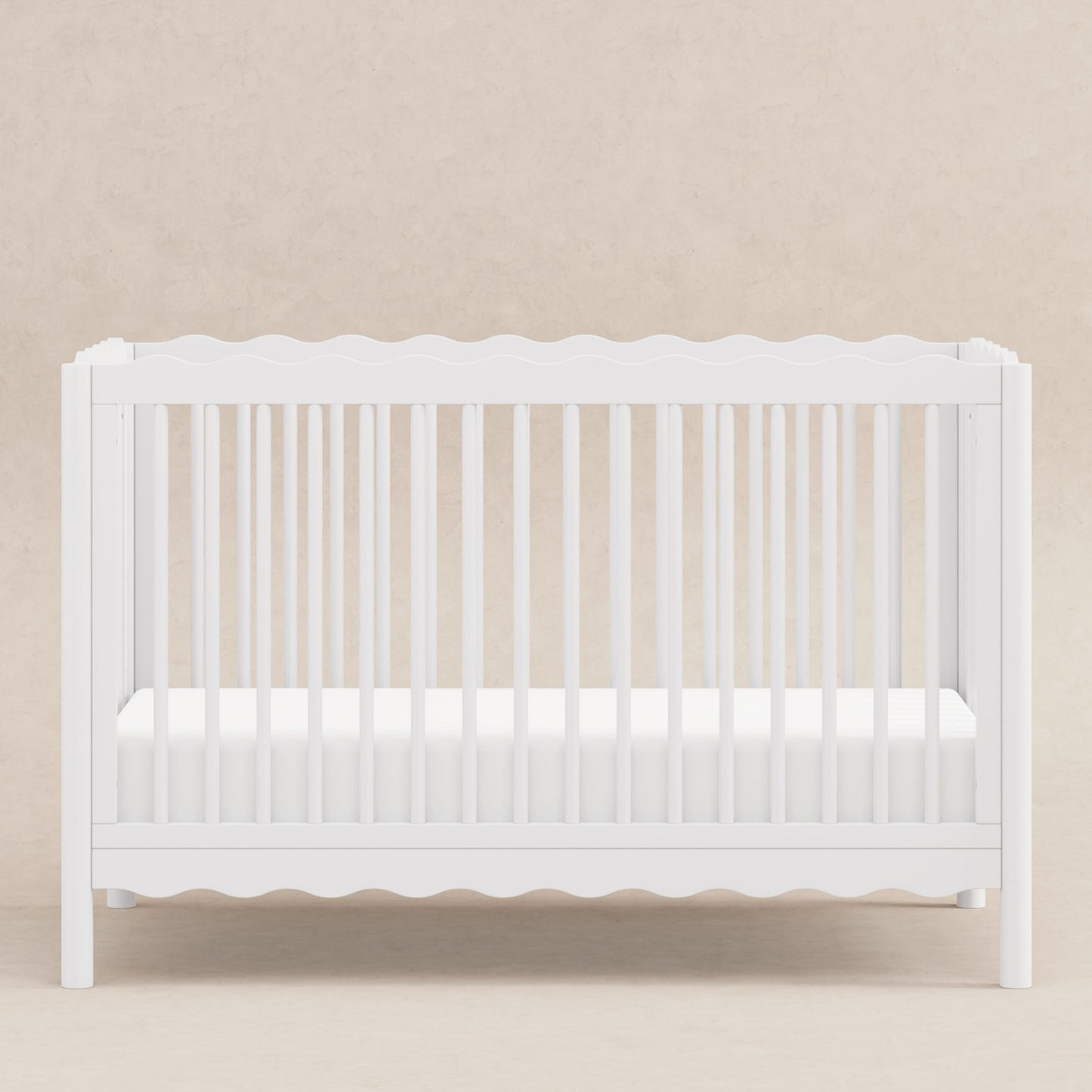 BABYLETTO SWELL 4-IN-1 CONVERTIBLE CRIB WITH TODDLER BED CONVERSION KIT
