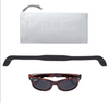 WEEFARERS POLARIZED TORTOISE SHELL SUNGLASSES