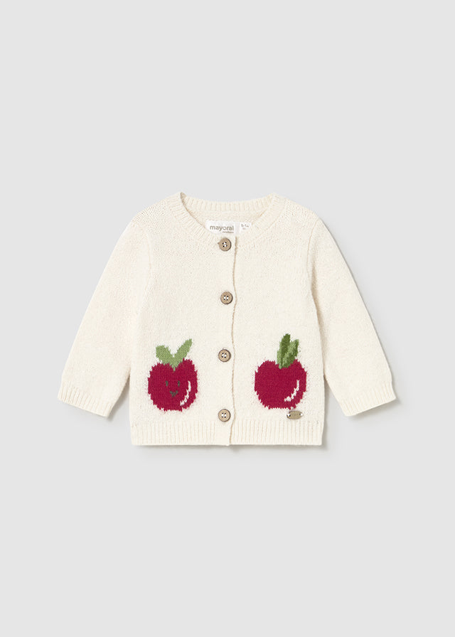 MAYORAL NEWBORN GIRL KNIT CARDIGAN