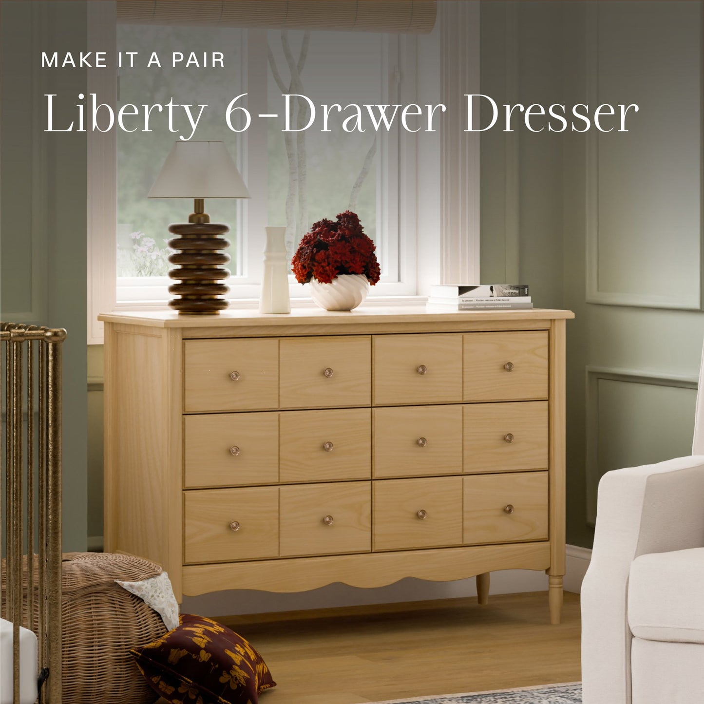 Winston 4-in-1 Convertible Crib in Heirloom Sage