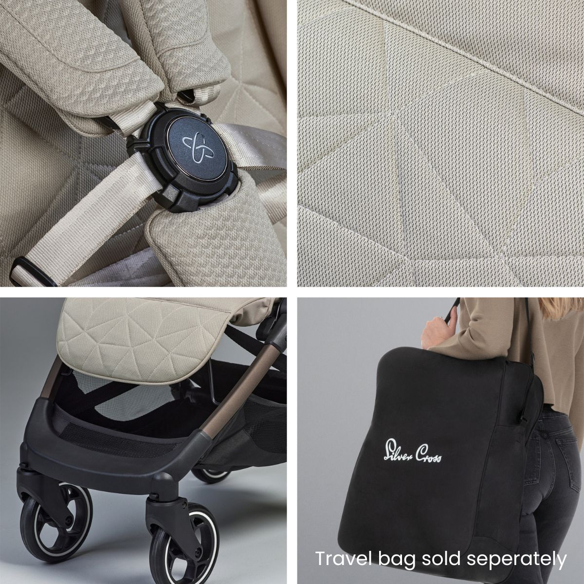 SILVER CROSS CLIC COMPACT STROLLER