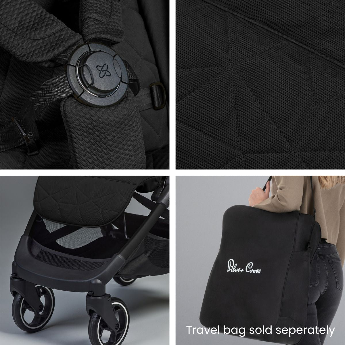 SILVER CROSS CLIC COMPACT STROLLER