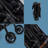 SILVER CROSS JET DOUBLE STROLLER - BLACK