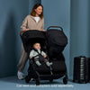 SILVER CROSS JET DOUBLE STROLLER - BLACK