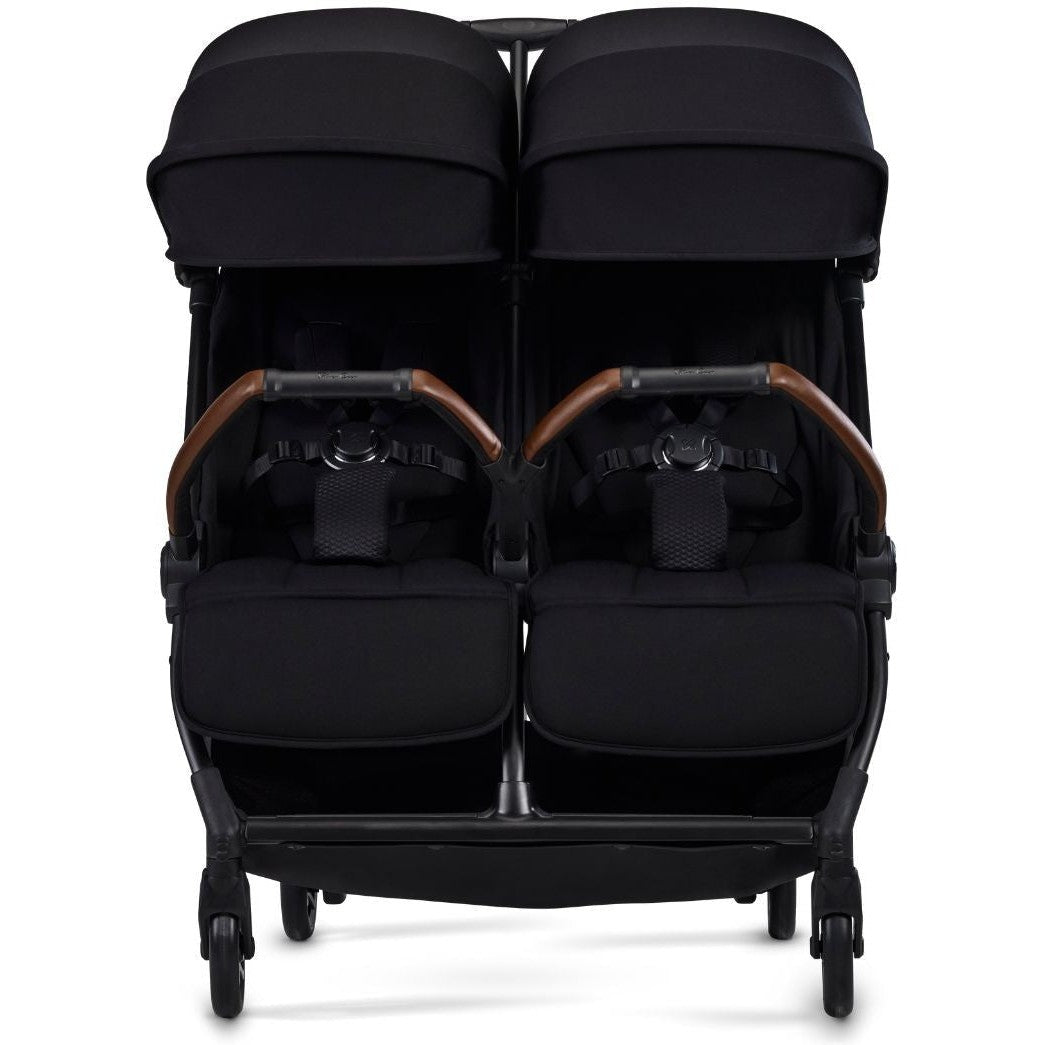 SILVER CROSS JET DOUBLE STROLLER - BLACK