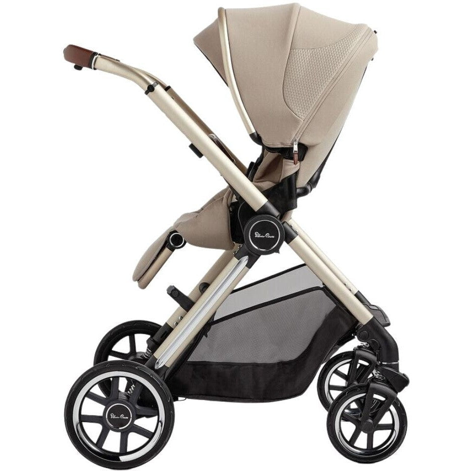 Reef  Stroller + Folding Bassinet -Stone