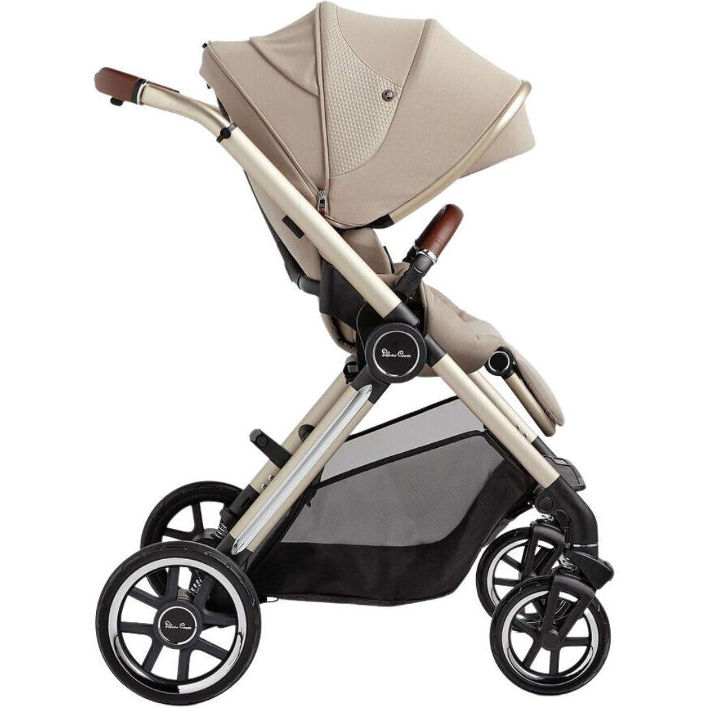 Reef  Stroller + Folding Bassinet -Stone