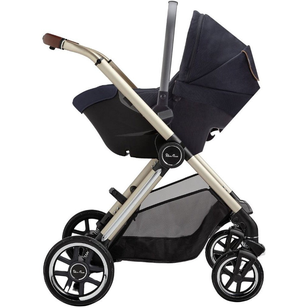 Reef  Stroller + Folding Bassinet -Stone