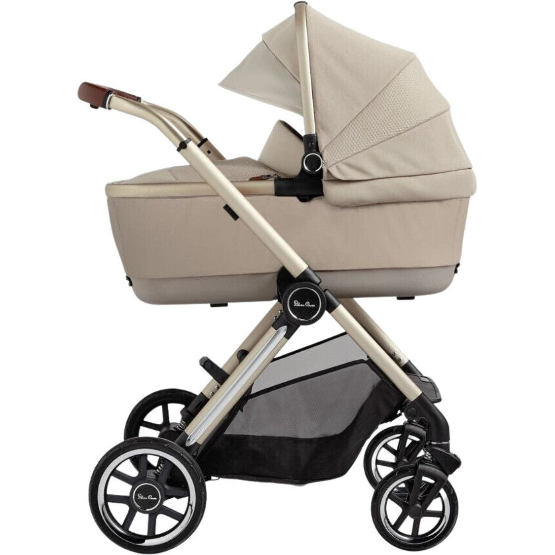 Reef  Stroller + Folding Bassinet -Stone