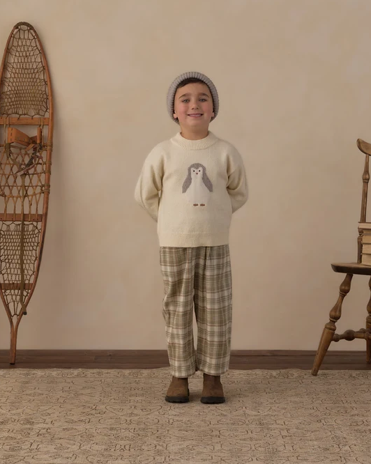 RYLEE & CRU REAGAN SWEATER PENGUIN