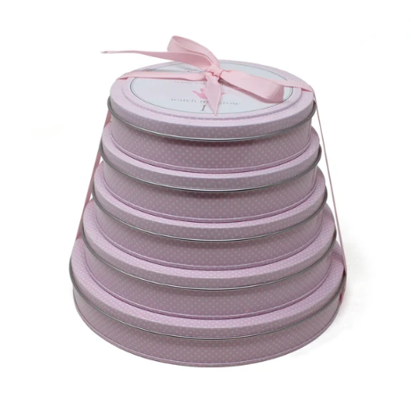 HANDPRINTS TOWER OF TIME PINK