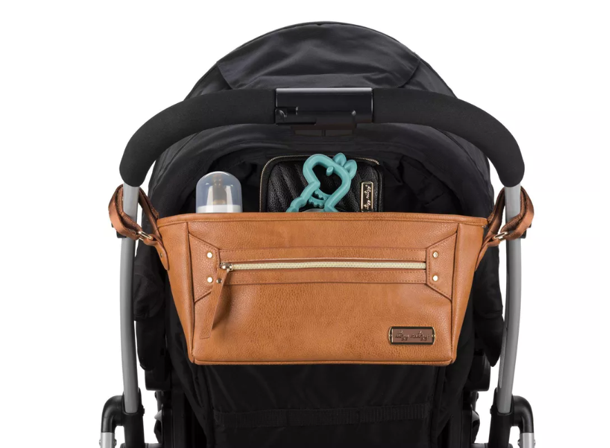 STROLLER CADDY COGNAC