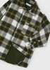 MAYORAL PLAID OVERSHIRT