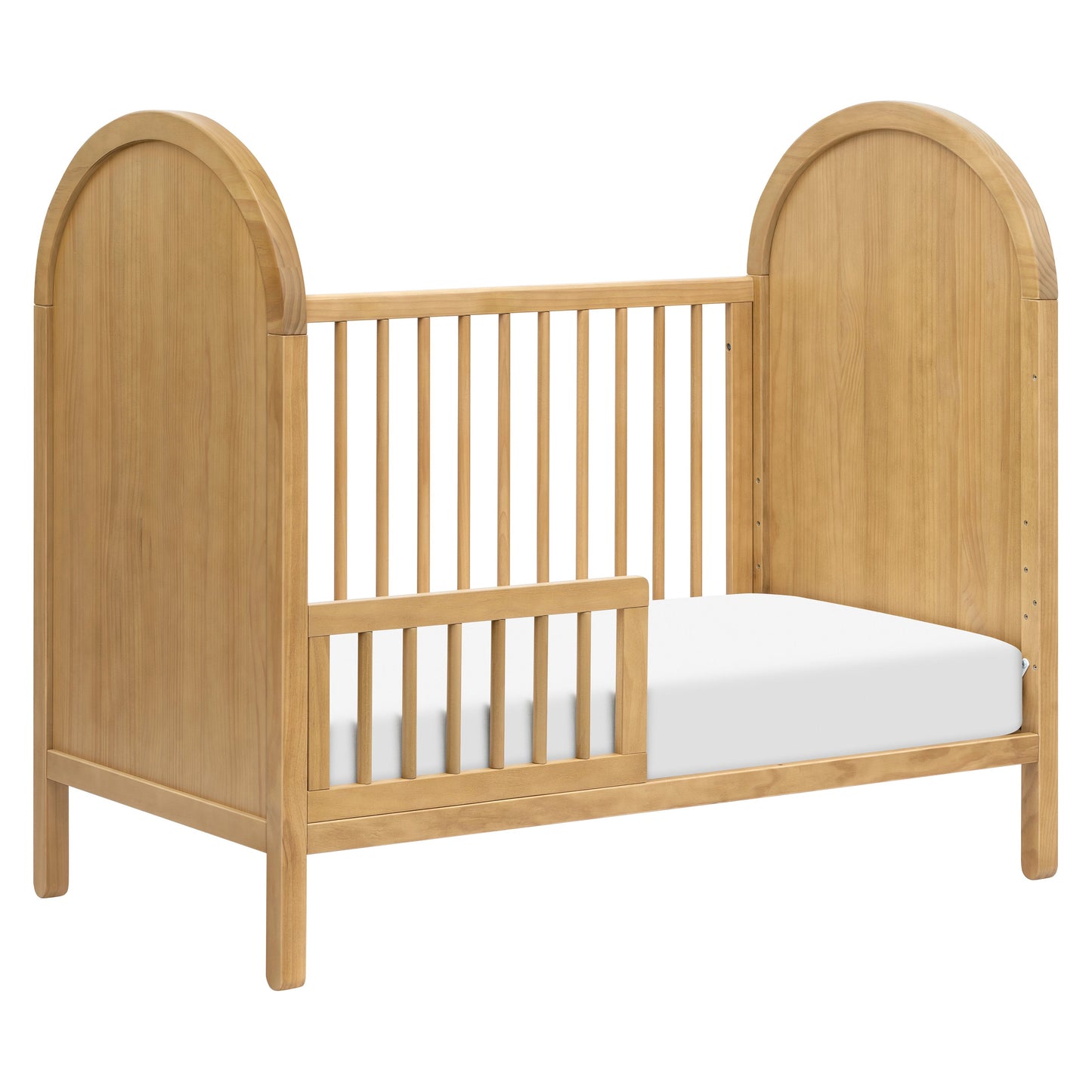 Bondi 3-in-1 Convertible Crib w/ Toddler Bed Kit in Honey